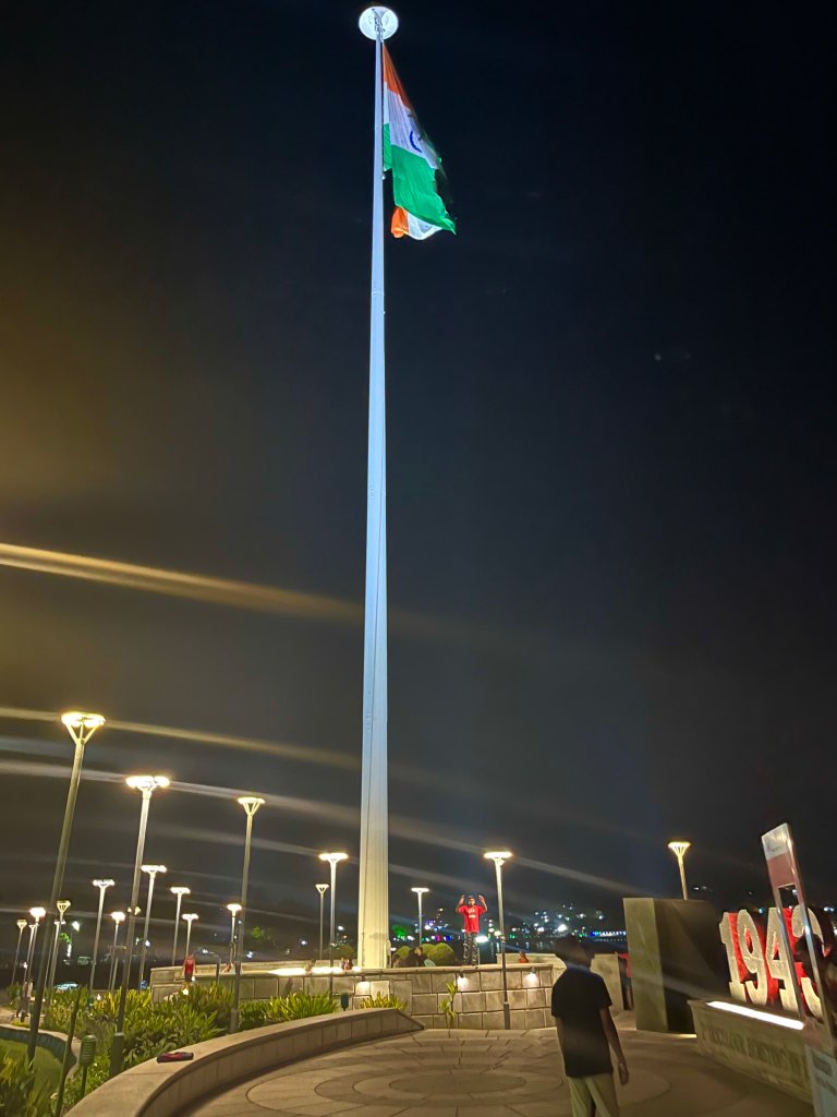 Netaji hoisted the first flag of independent India on December 30, 1943, declaring the Andaman & Nicobar islands as the first Indian territory to be freed from British Raj.