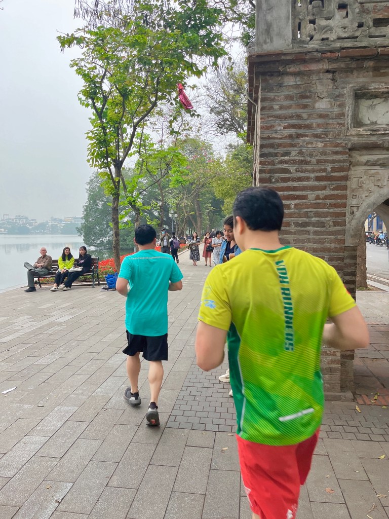 Evening Promenades by Hoan Kiem Lake